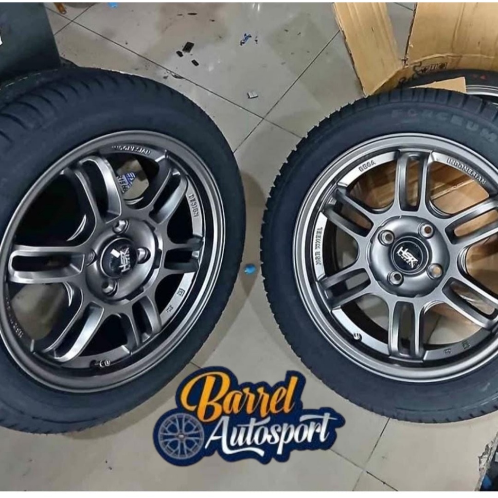 PAKET VELG DAN BAN MOBIL R15 BAUT 4 RATA BODY BISA BUAT JAZZ YARIS BRIO AGYA AYLA MOBILLIO SIGRA AVA