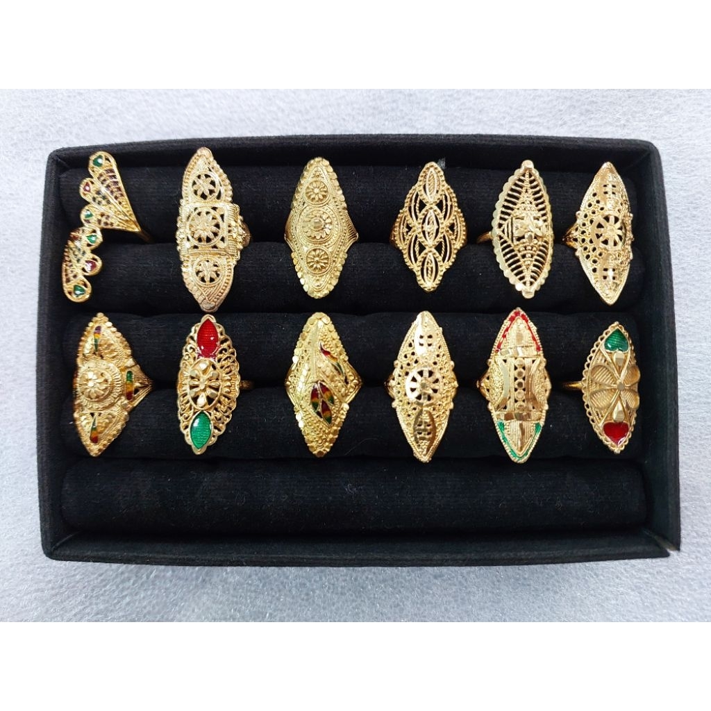 Cincin Dubai Panjang Warna