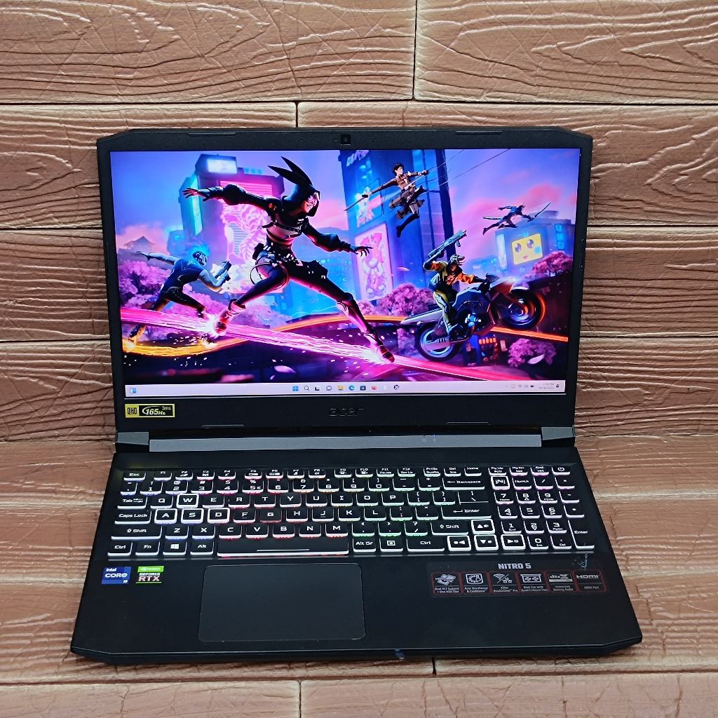 Laptop ACER NITRO 5 GAMING AN515-57 Intel Core i9-11900H RAM 16GB SSD 512GB RTX 3060 GEN11 QHD 165Hz