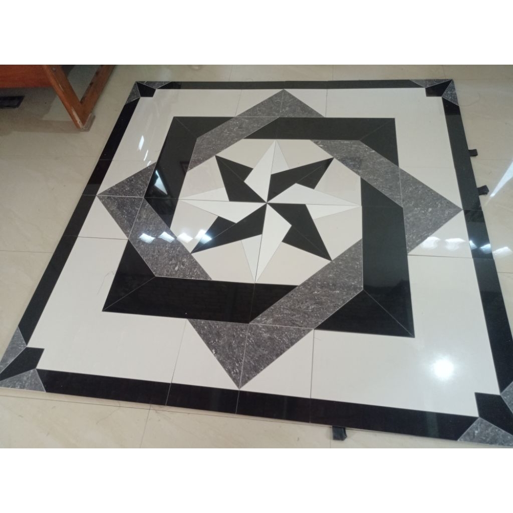 pola lantai granit 3d ukuran 160x160
