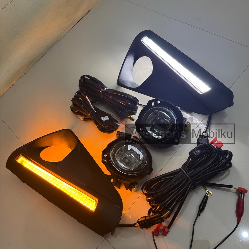 Foglamp Led DRL Terios Facelift 2024 - Up DLAA Import Fullset