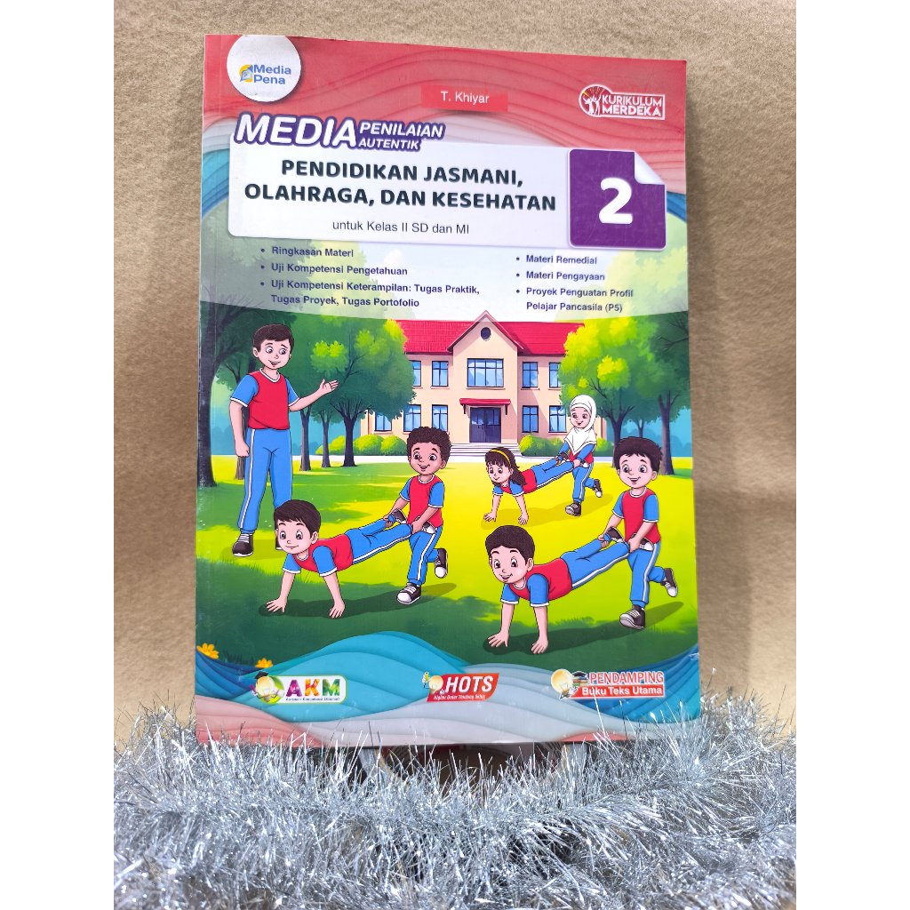 Buku Media Penilaian PJOK SD/MI Kelas 2 Kurikulum Merdeka Media Pena Tiga Serangkai