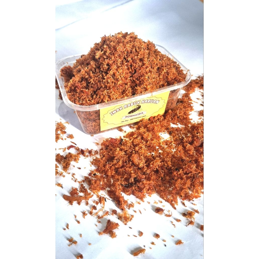 Abon ikan gabus/ iwak rabuk haruan