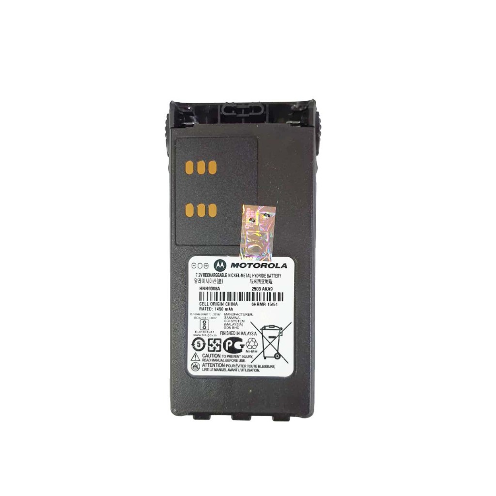 Motorola HNN9008A Baterai GP328 GP338 PMNN4008AR HNN9008 HT Ori New