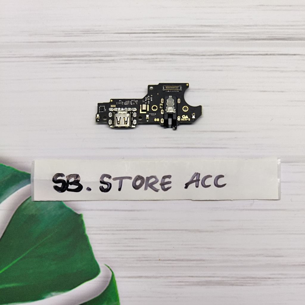 Flexible konektor cas papan cas connector charger Realme C11 / C12 / Realme C15 + IC ORI