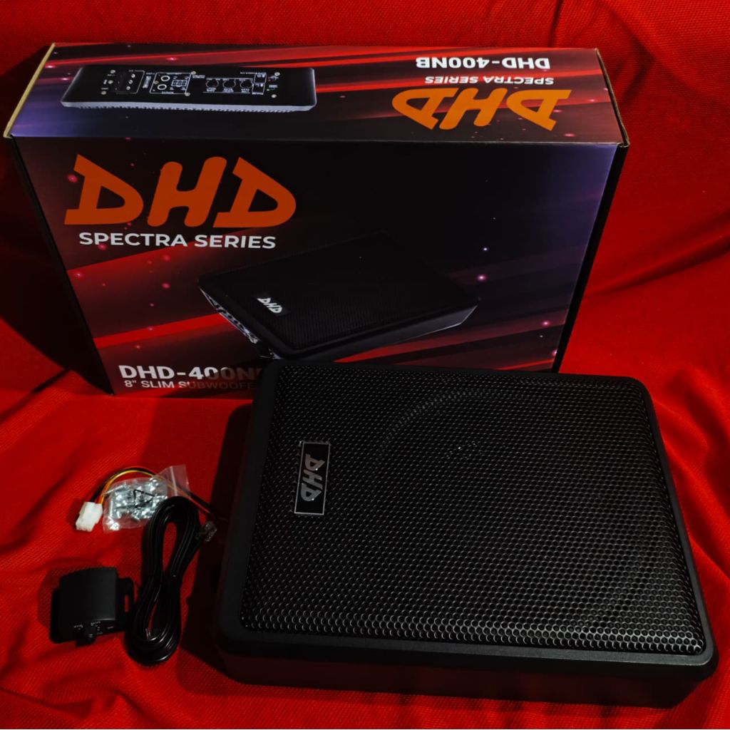 Subwoofer Slim Kolong Underseat DHD 9Inch Aktif- subwoofer kolong jok mobil