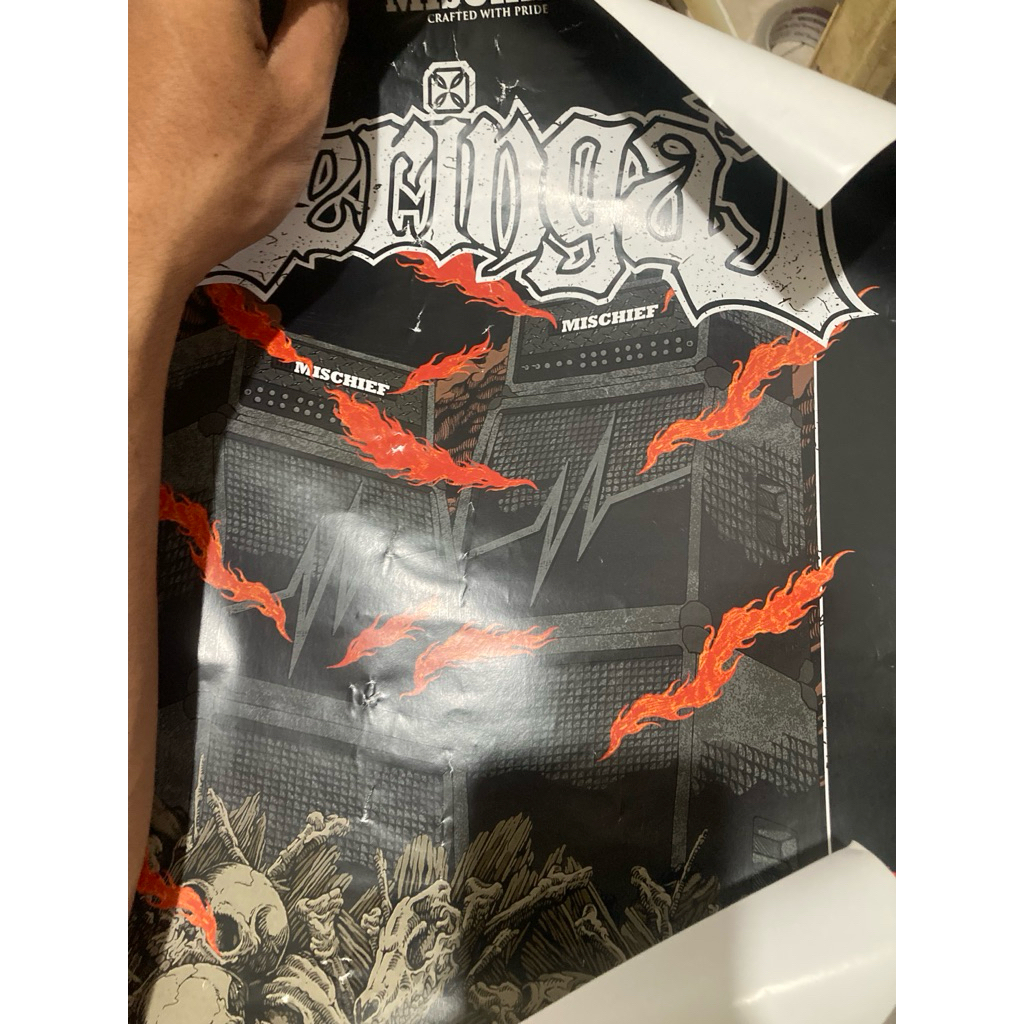 poster seringai x mischief