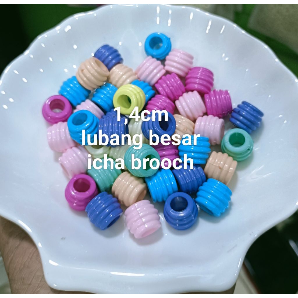 mute manik tabung susu/pastel ecer 50gram(a)