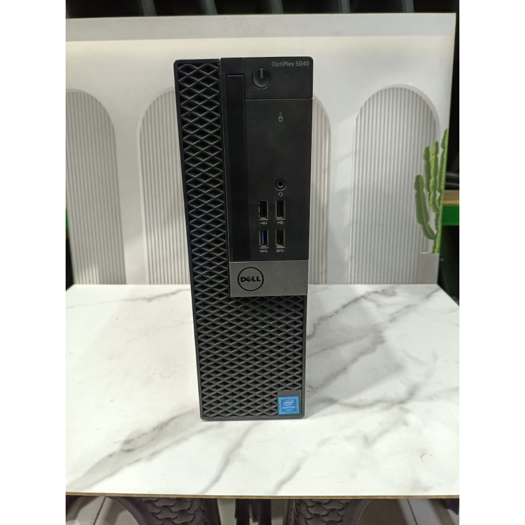 Dell OptiPlex 3040 PC Intel Core i5-6400 RAM 8GB SSD 256GB Komputer Desktop Performa Tinggi untuk Ki