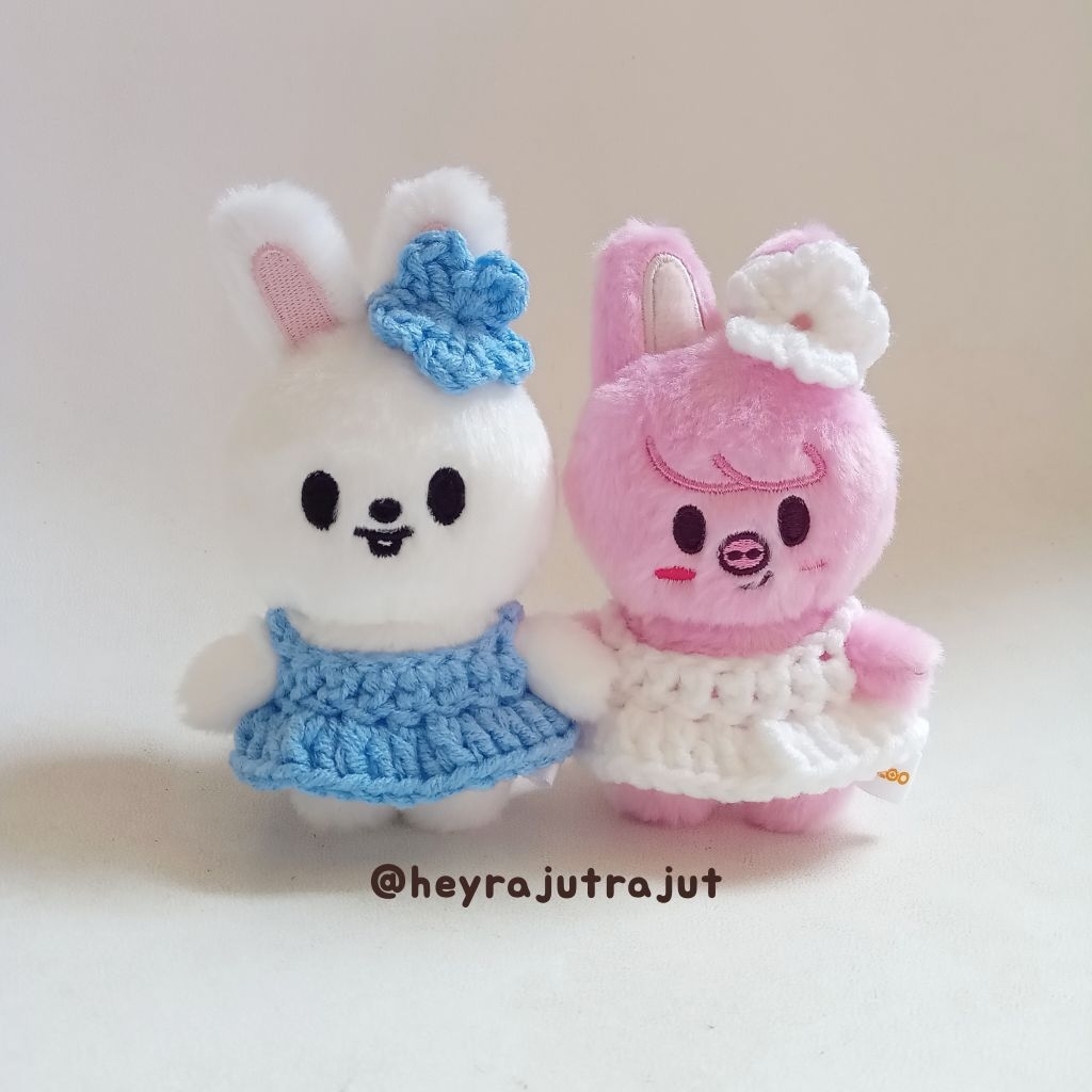 skzoo 10 cm outfit clothes crochet | baju rajut skzoo 10 cm (pre-order)