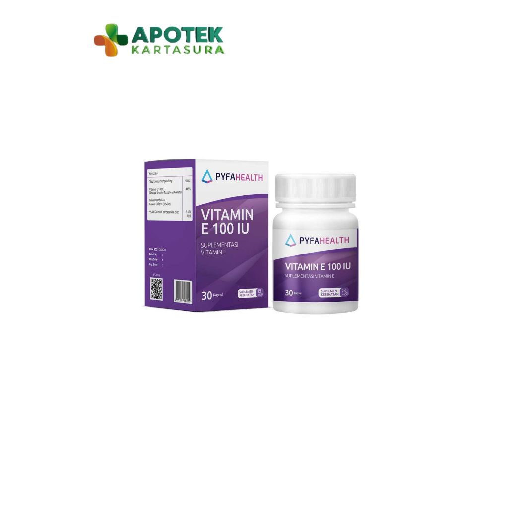 PYFAHEALTH VITAMIN E 100 IU KAPSUL
