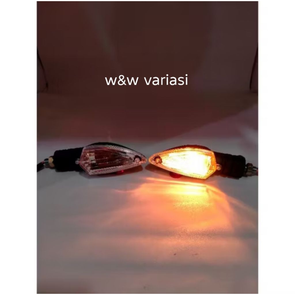lampu sein standar Vixion new baut dan klip sen Vixion new