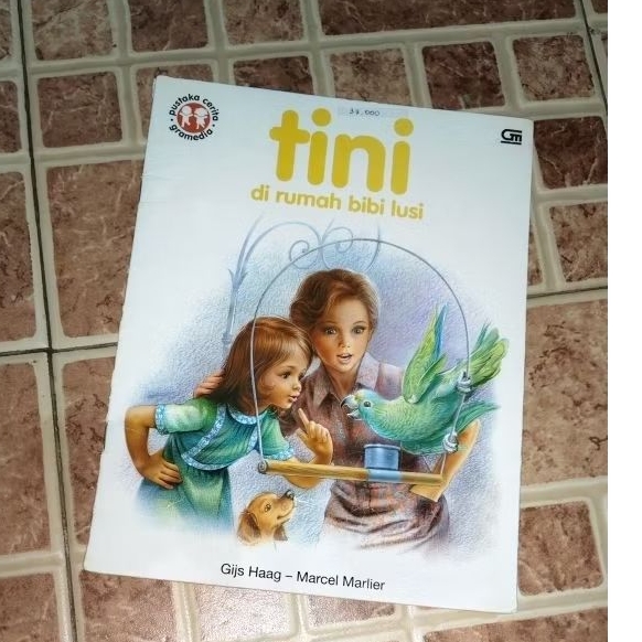 Buku Anak Vintage Tini di Rumah Bibi Lusi