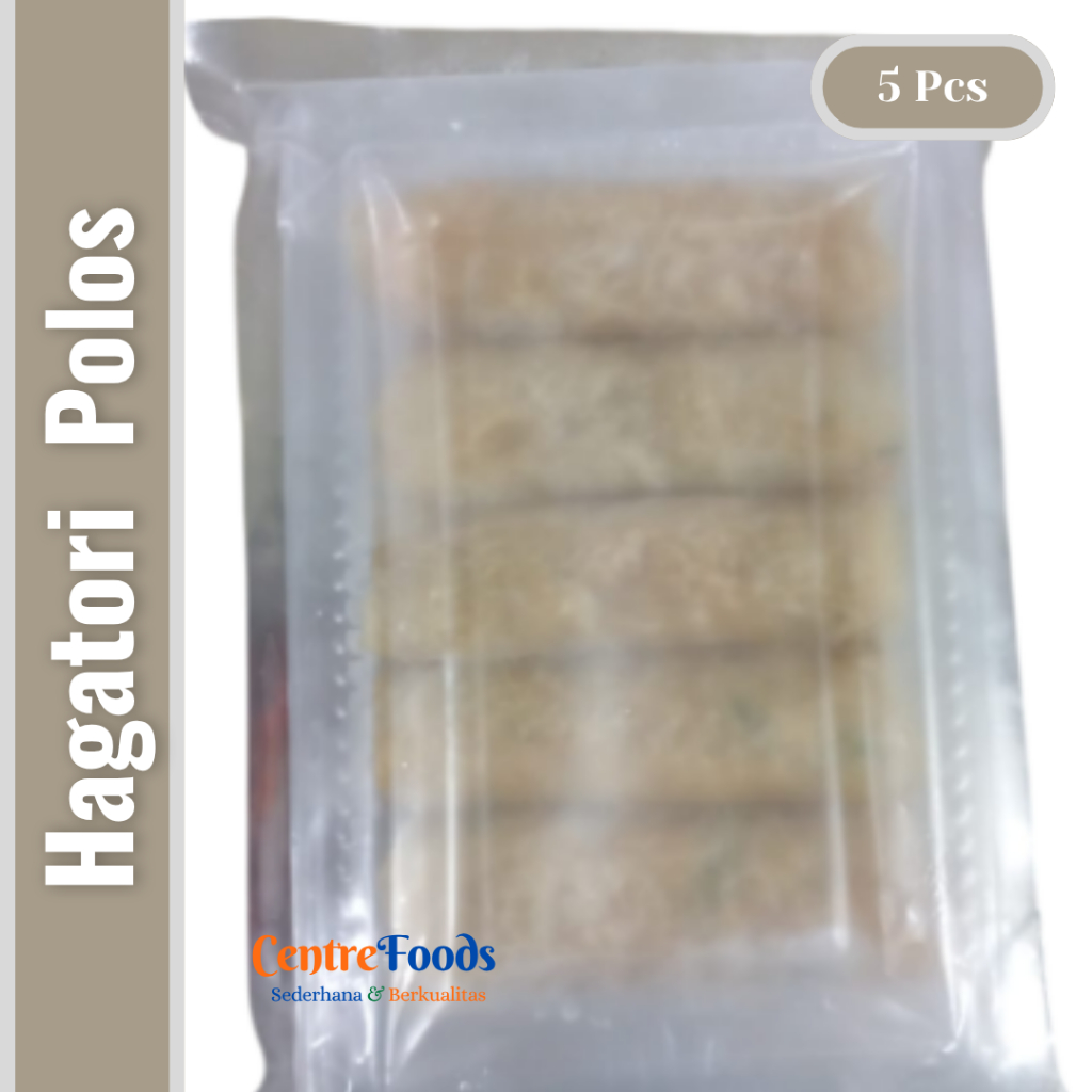 Cakwe Tori Hagatori Polos - Olahan Lembaran Daging Ikan Fresh | Isi 5 Pcs [ Harga Per PACK ]