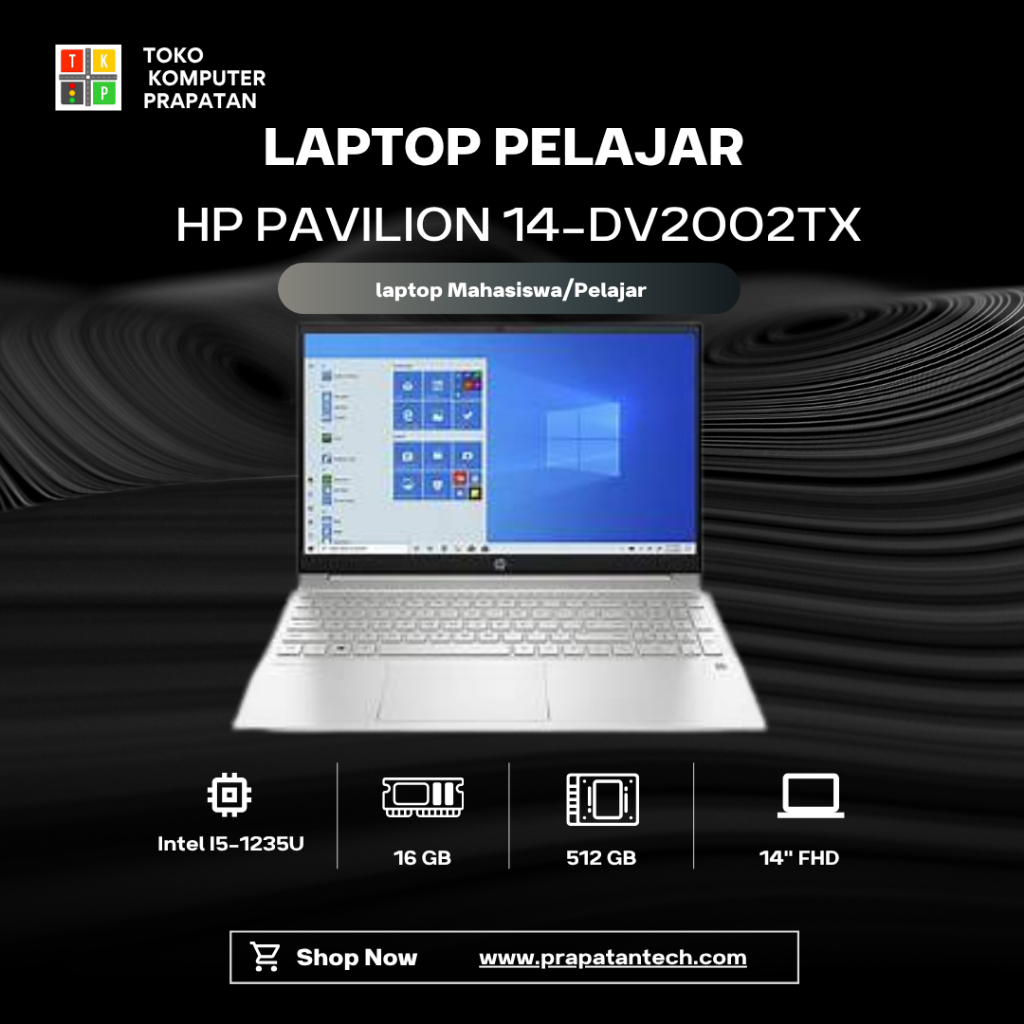 LAPTOP HP PAVILION 14-DV2002TX