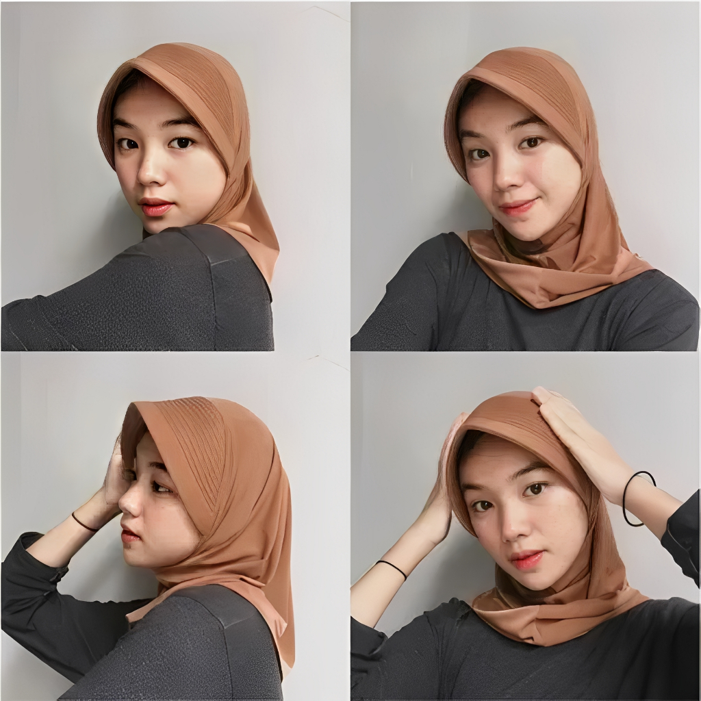 jilbab sport pet tebal / bergo sport pet tebal / jilbab instan / hijab bergo pet tebal / BERGO SNADA