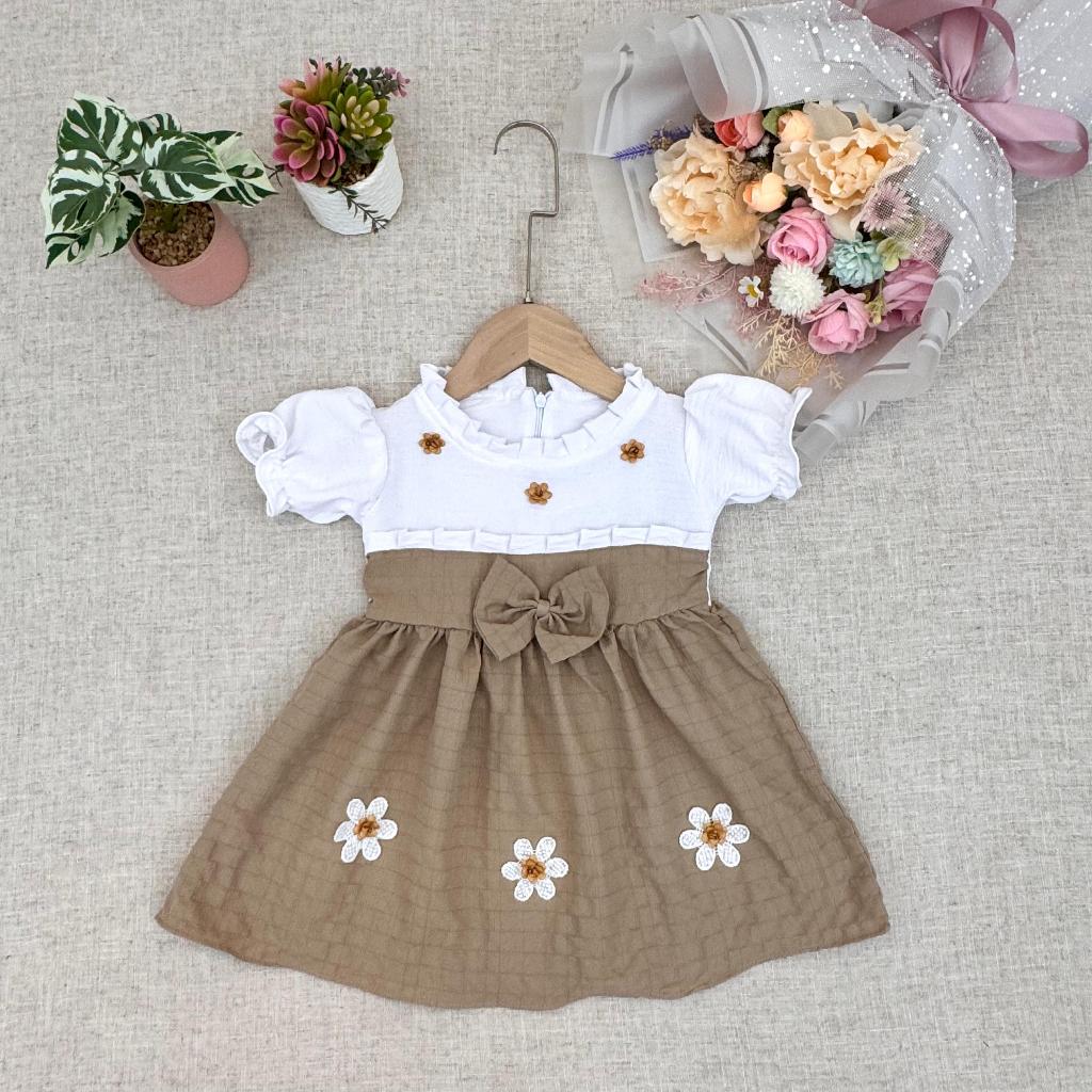 Dress Anak Perempuan 1 Tahun - Baju Anak Perempuan - Baju Bayi Perempuan