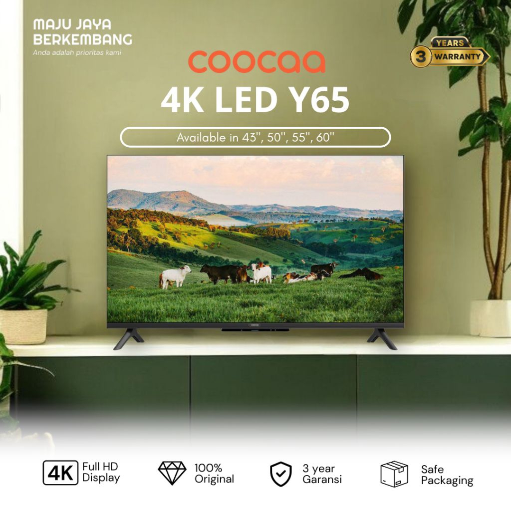 COOCAA 43Y65 UHD /4K GOOGLE TV 43 inch y65