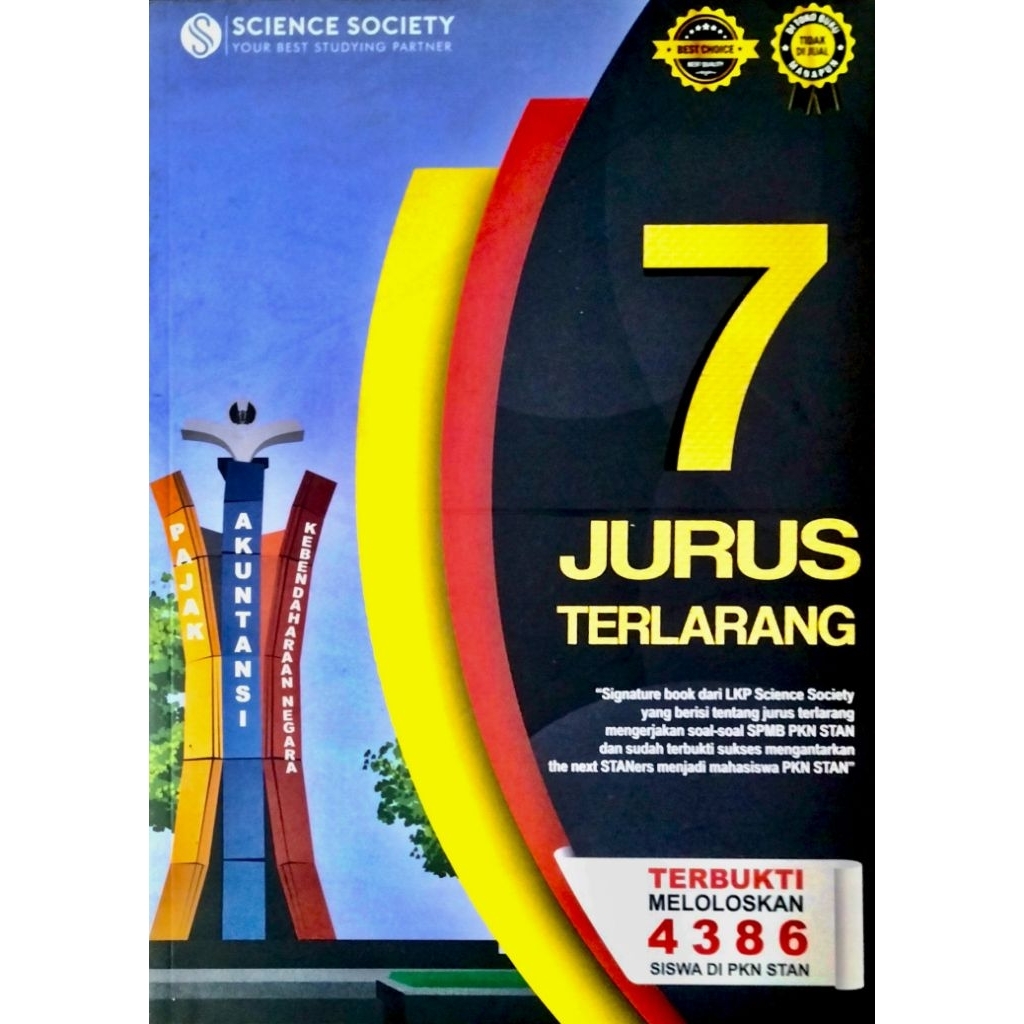 7 JURUS TERLARANG SPMB PKN STAN ( PAJAK, AKUNTANSI, DAN KEBENDAHARAAN NEGARA )