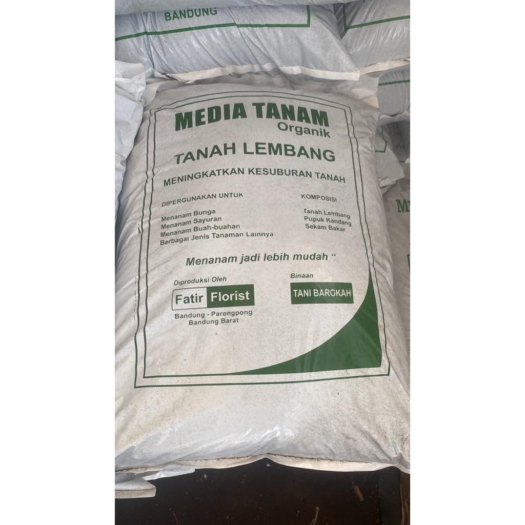 tanah lembang asli media tanam