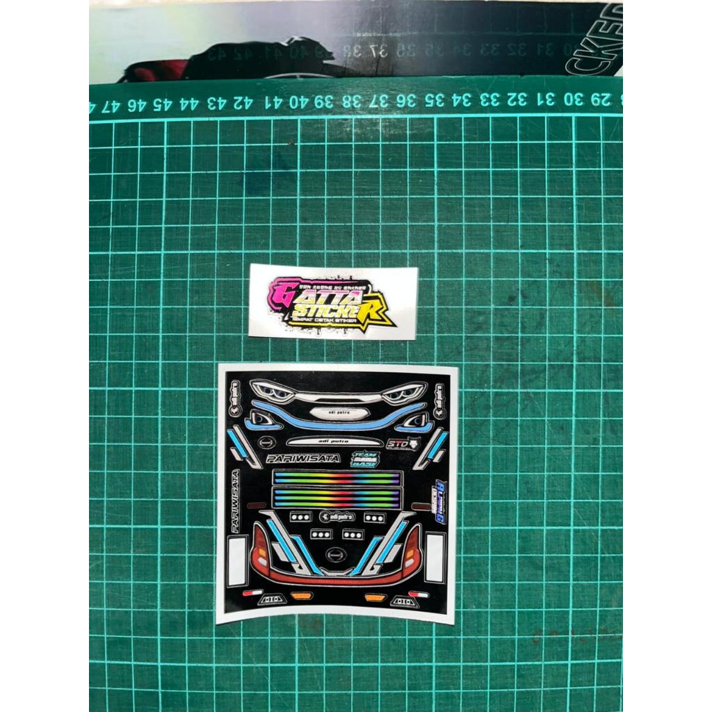 Stiker Miniatur Lampu Bus JetBus 3+ Reborn