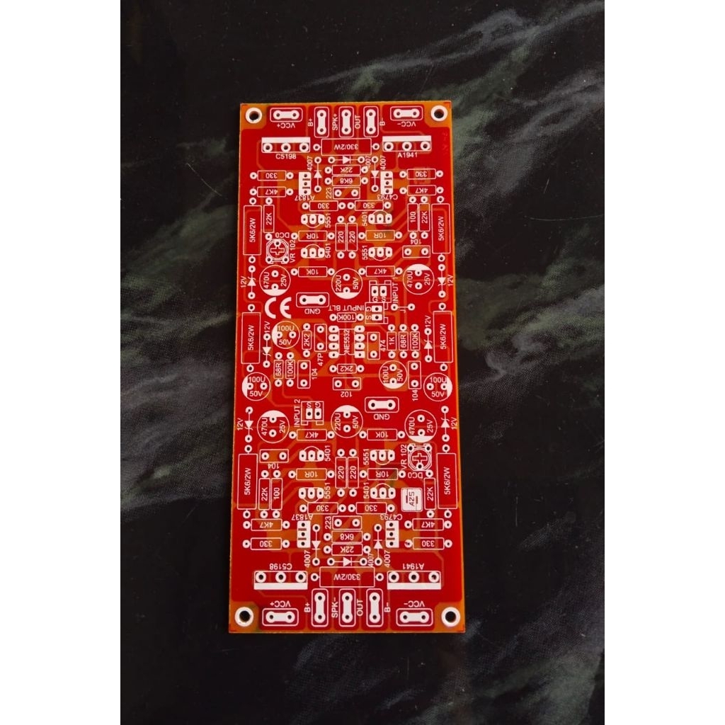PCB BTL TBM Mini Power Amplifier Type SH 907
