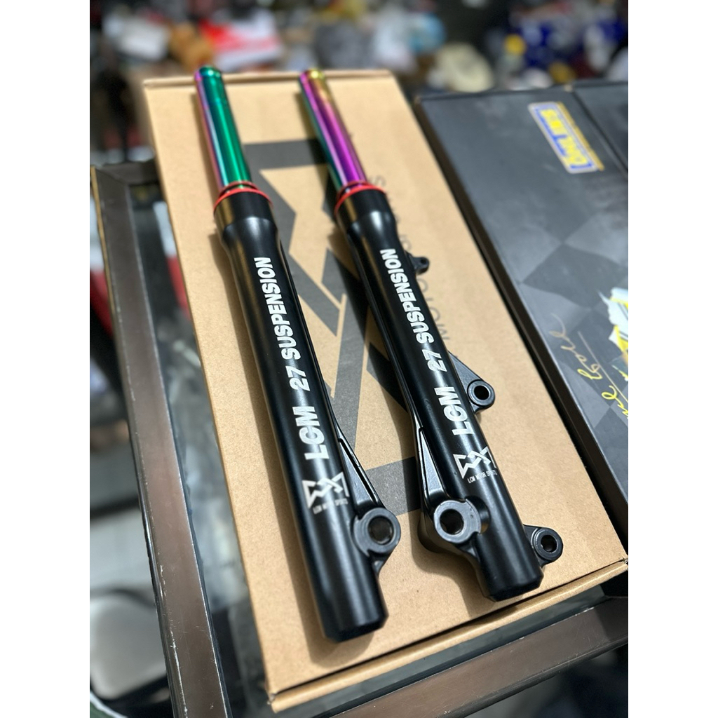 Bottom shock depan lcm 27 scoopy beat vario 110 125 150 ori thailand