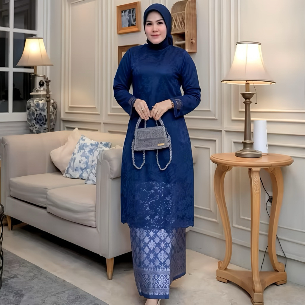BISA COD KEBAYA BROKAT IBU BESAN/KEBAYA IBU HAJAT/KEBAYA TUNIK BROKAT PREMIUM/KEBAYA JUMBO/KEBAYA MO