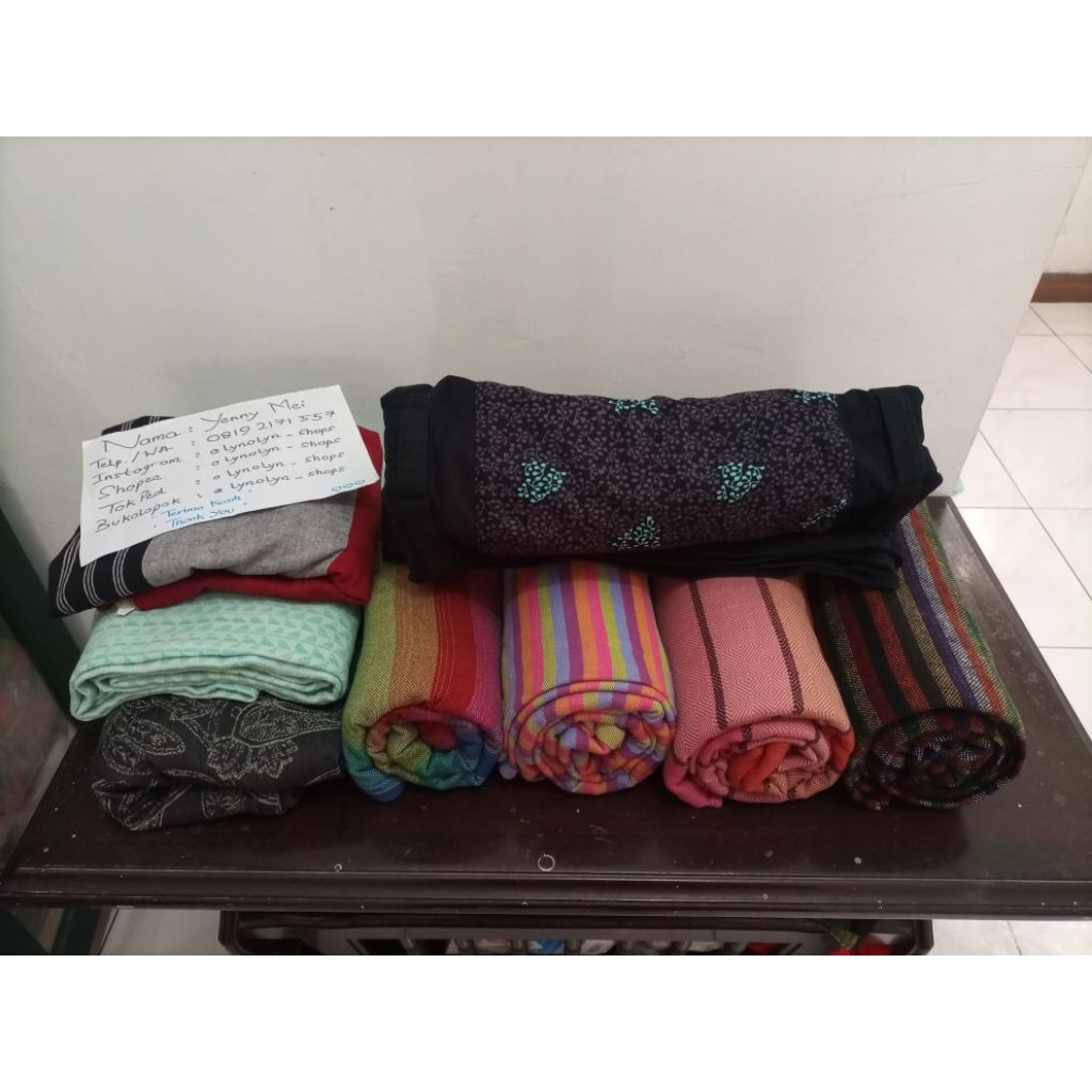 PreLoved RingSling - WovenWrap - WCSSC - SSC ( Gendongan Bayi Import )