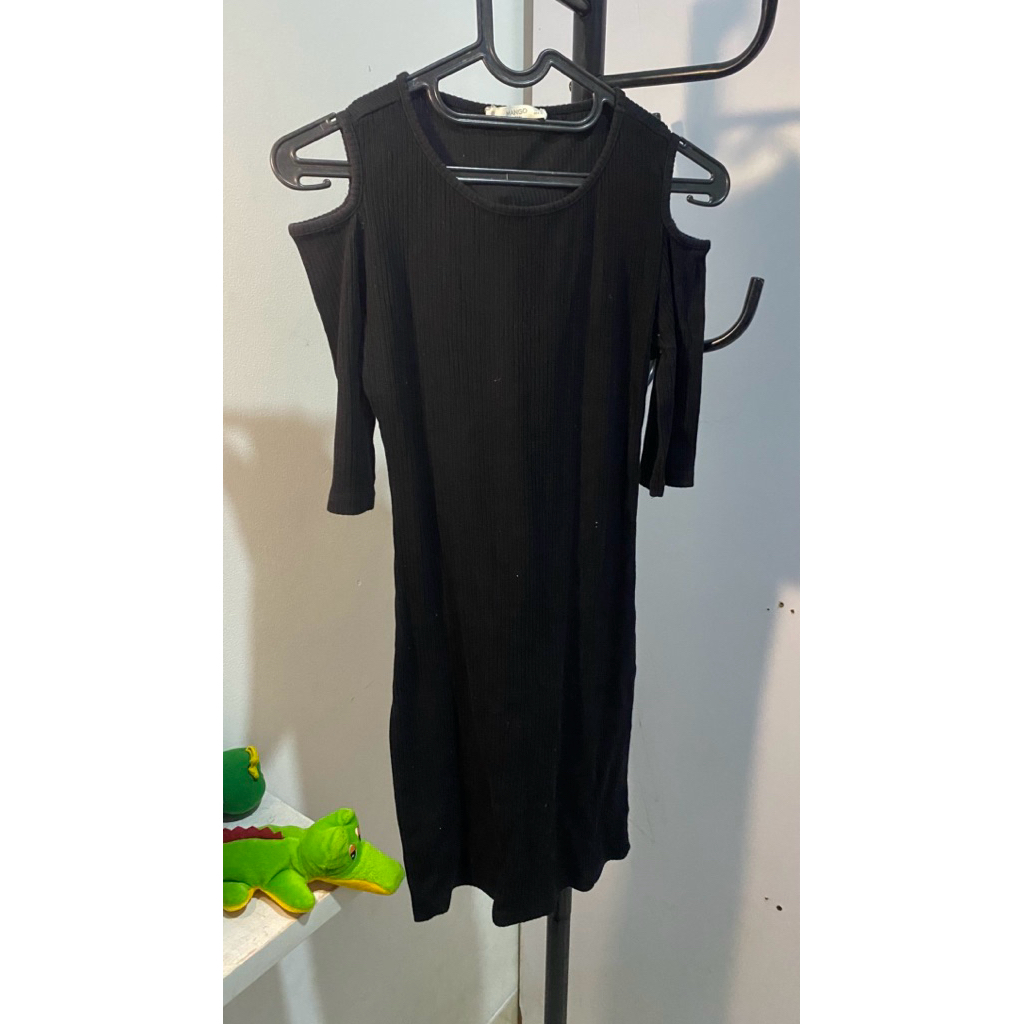 Dress Hitam Mango - Preloved
