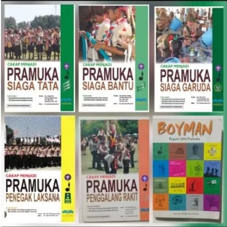 Buku Pramuka Cakap Menjadi PRAMUKA Siaga Garuda/Siaga Bantu/Penggalang DLL