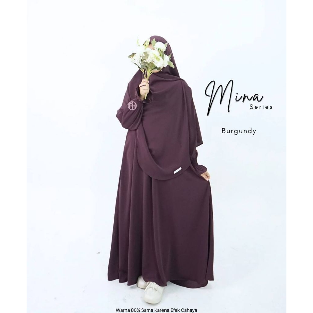 Mina series / Hanya Gamis / Mina dress by Pelangi hijab