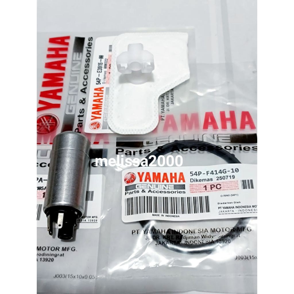 Rotak Fuel Puel Pump 54P+Filter Fuel Pump 54P+Oring Fuel Pump 54P Freego Gear 125 Filano Fazzio Oem 