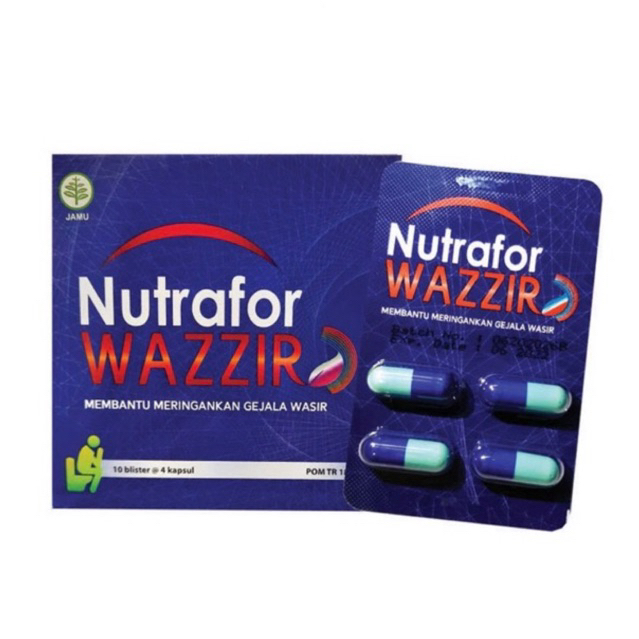 NUTRAFOR WAZZIR/ OBAT WASIR/ OBAT AMBIYEN DAN VARISES