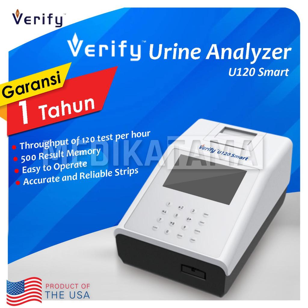 Verify U120 Smart Alat Urine Analyzer Urinalysis Reader Machine