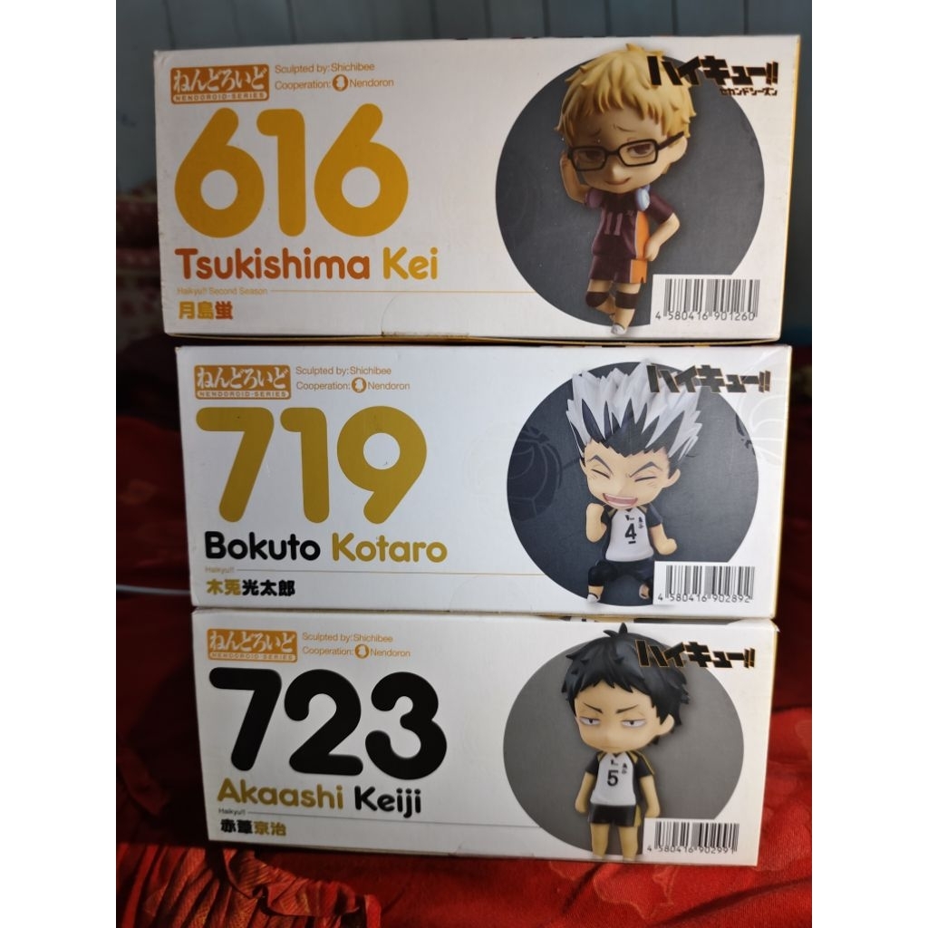Nendoroid Haikyuu Bokuaka Bokuto Kotaro Akaashi Classic