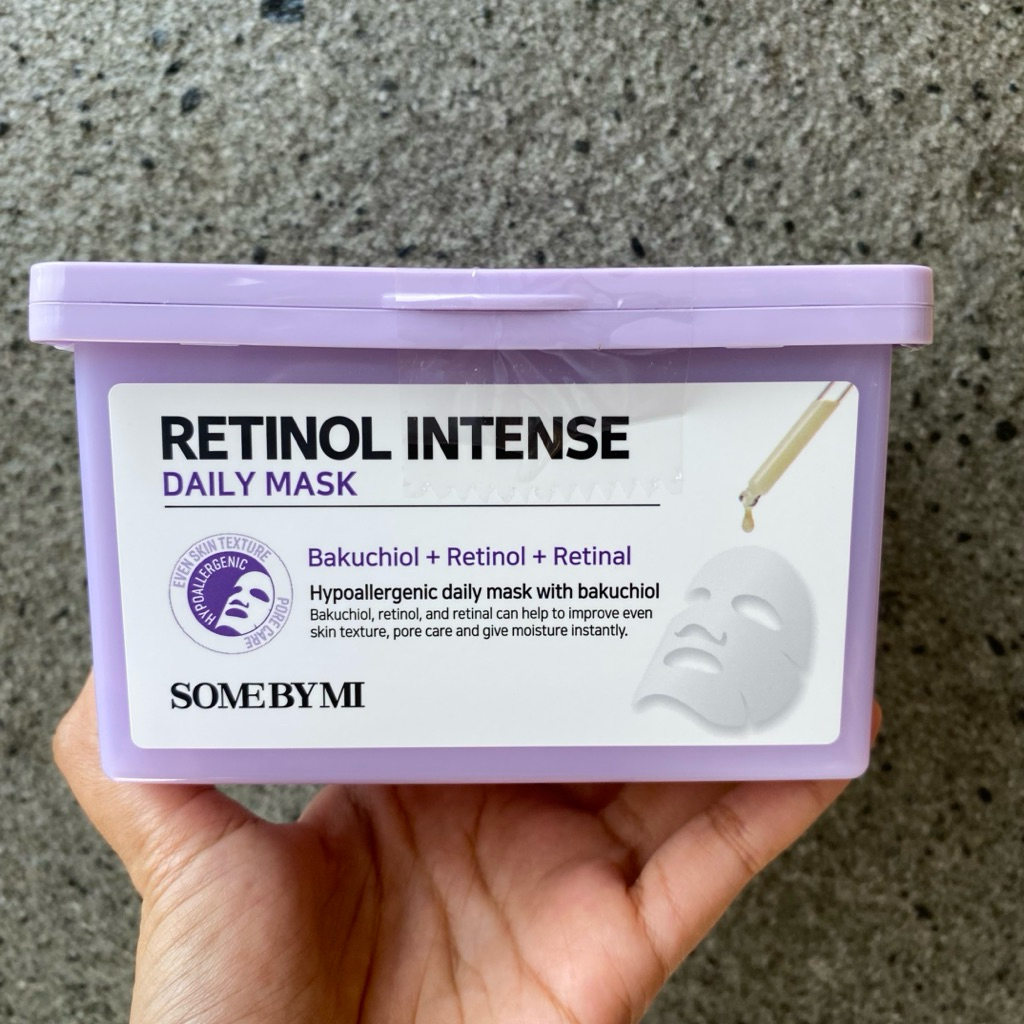 (ORI EXP 2028) SOME BY MI RETINOL DAILY MASK MASKER WAJAH