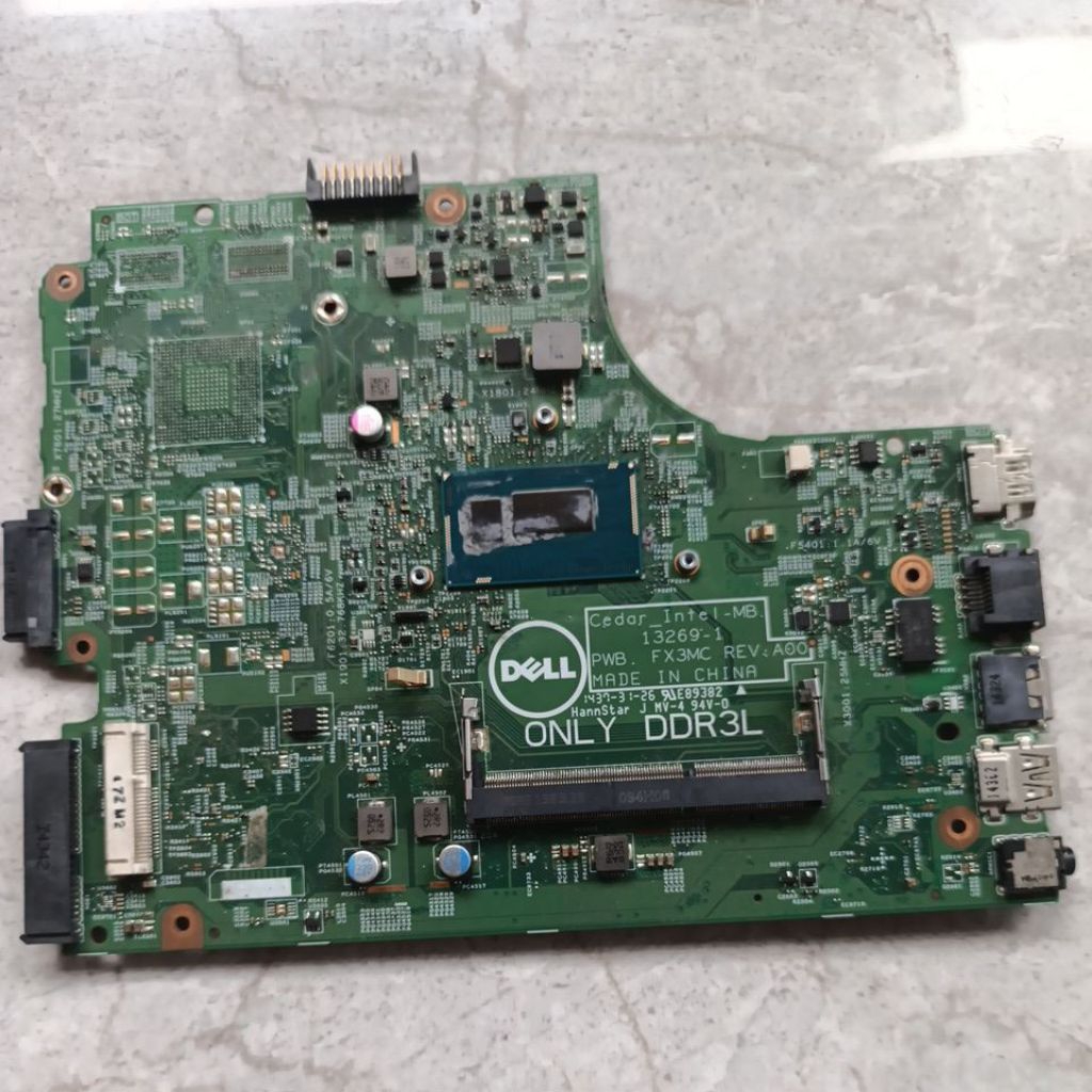 motherboard laptop dell