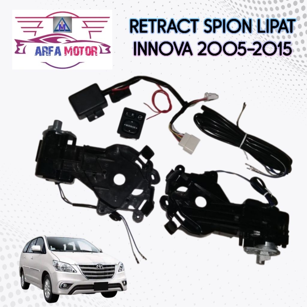 Motor Spion Lipat Innova Lama 2005-2015 Retract Spion Lipat Innova Lama 2005-2015