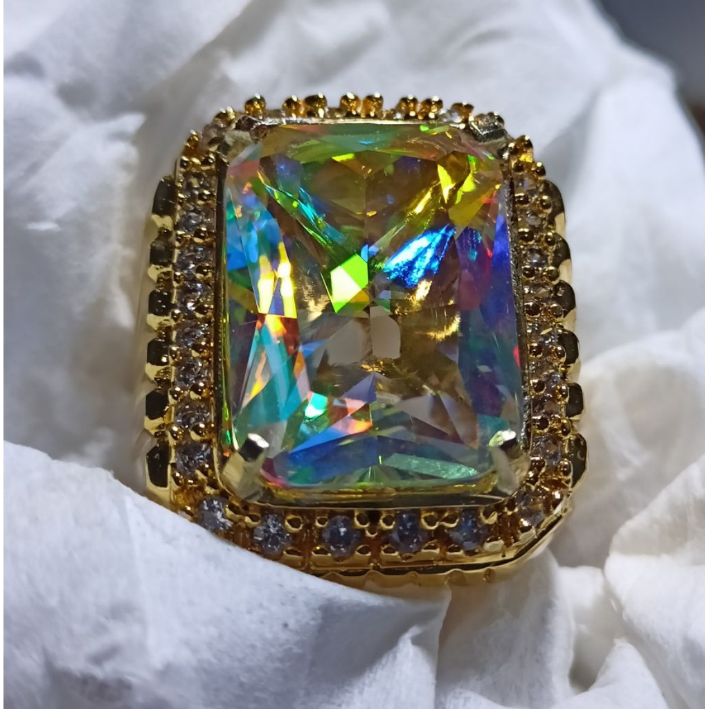 CINCIN BATU KALIMAYA INDIA ASLI MODEL KOTAK MEWAH