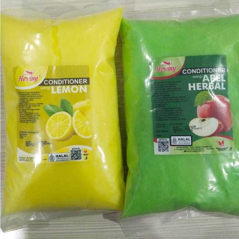 HEVINY CONDITIONER LEMON APEL REFILL 1000g