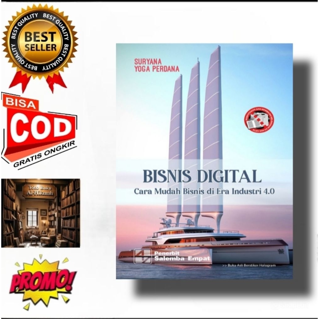 buku Bisnis Digital  Cara Mudah Bisnis di Era Industri 4.0 - Suryana, Yoga Perdana