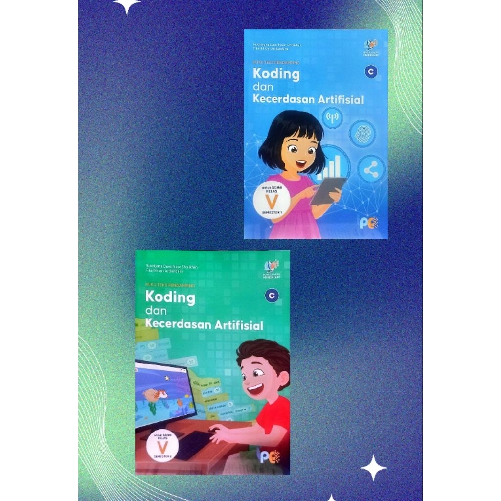 Intan Pariwara Buku Koding dan Kecerdasan Artifisial untuk SD/MI Kelas 5 Semester 1 dan 2 Teks Penda