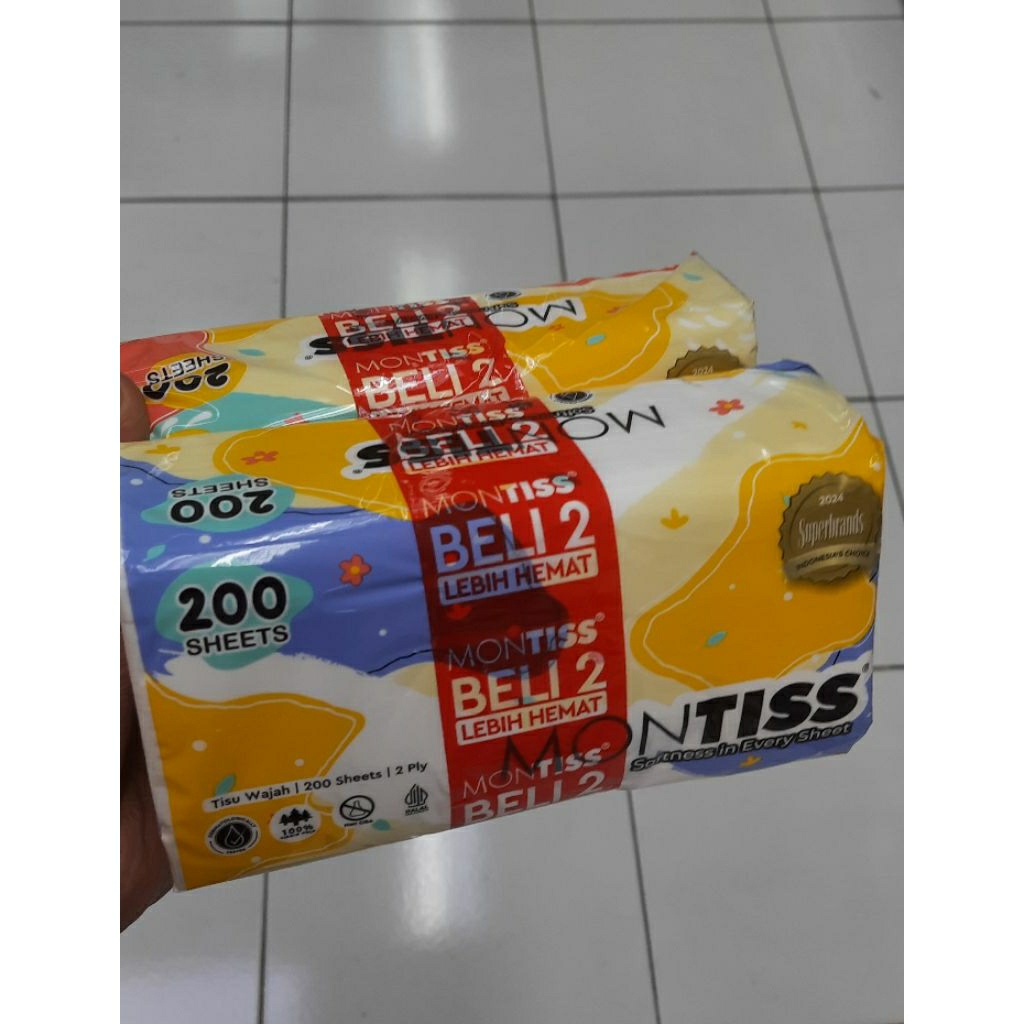 Tisue Montis 2x200sheet