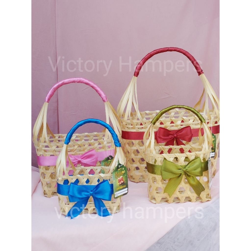 KERANJANG PARCEL NATAL TAHUN BARU UNTUK HAMPERS LEBARAN SEMBAKO BUAH SAYUR