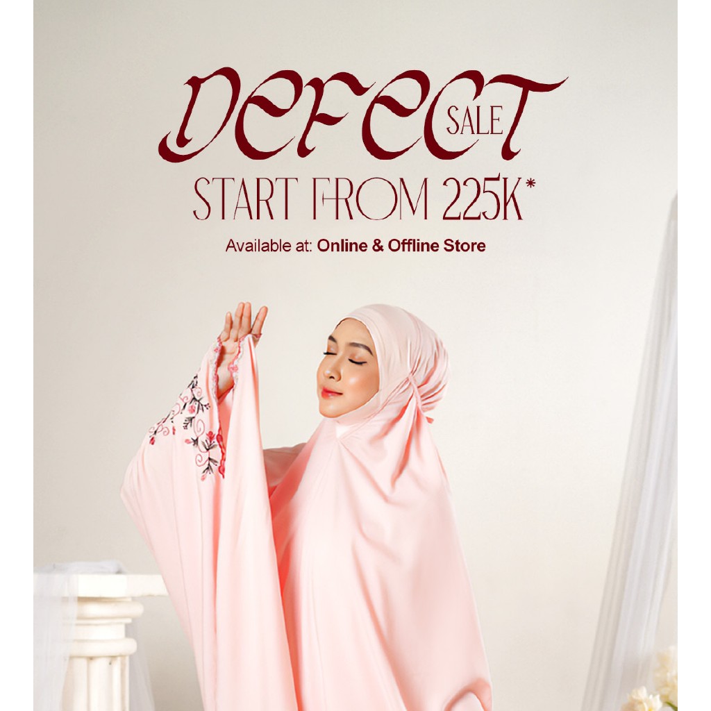 Defect Sale Mukena Siti Khadijah Collections