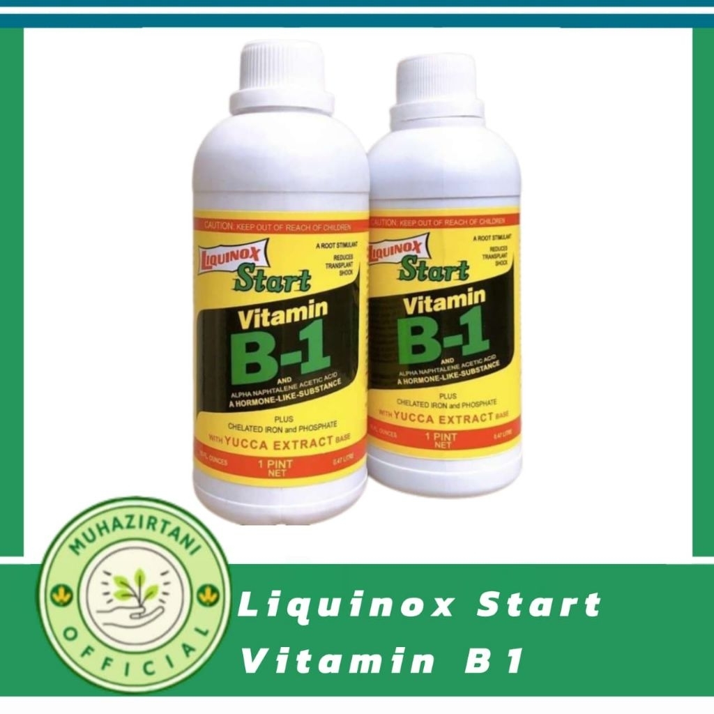 Liquinox START VITAMIN B-1 Kemasan 470ml untuk Tanaman Vitamin Anti Stres Pupuk Hormon Organik denga