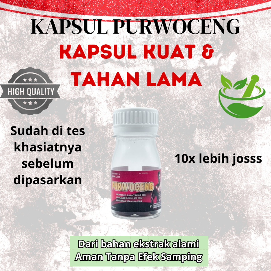 Ekstrak Kapsul Herbal Purwoceng Herbal 10 Kapsul