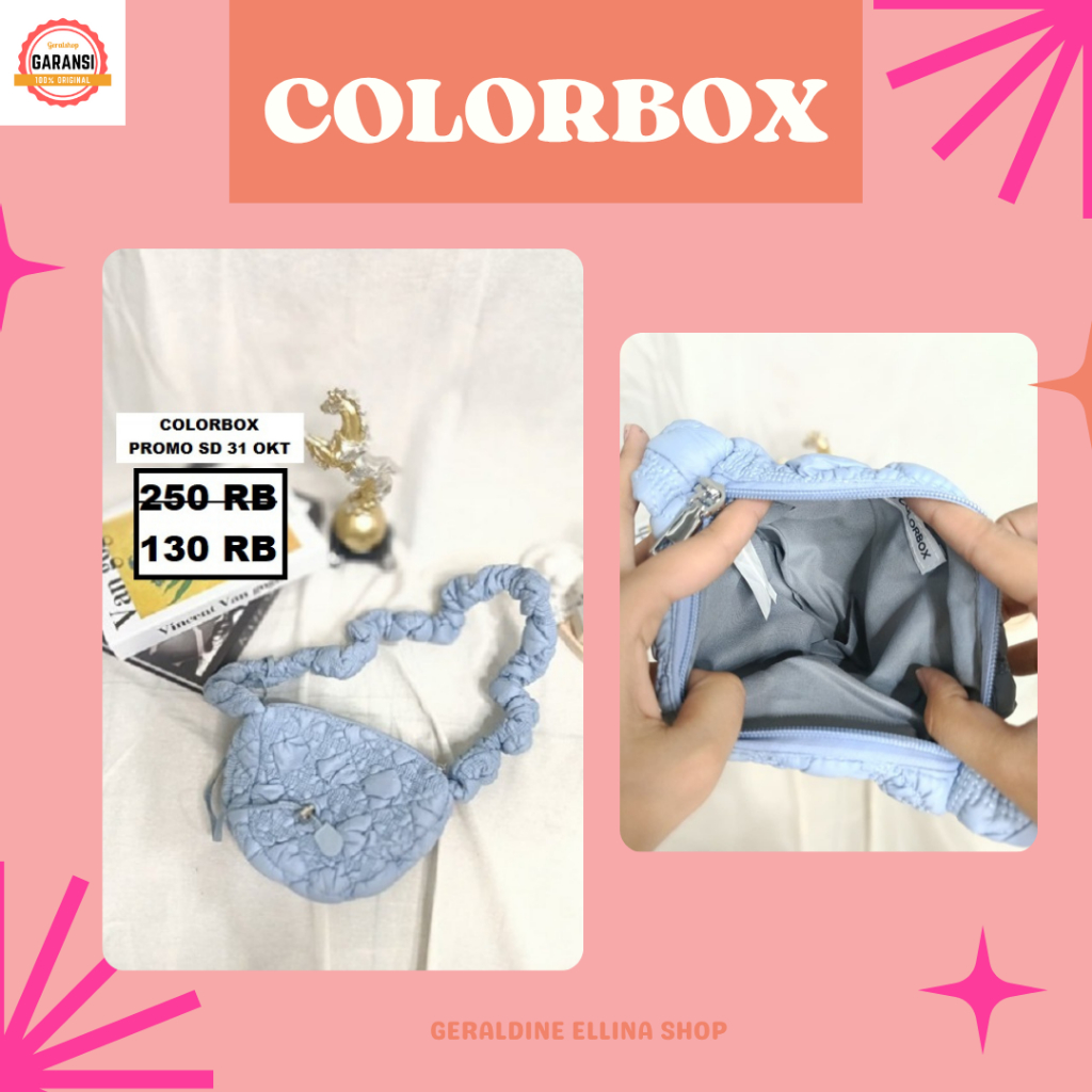 Tas wanita sling bag COLORBOX Original