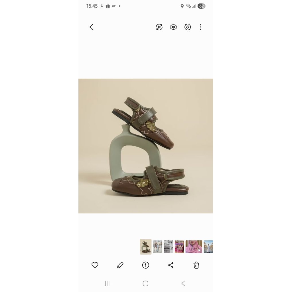 sendal mules dianable preloved vvgc